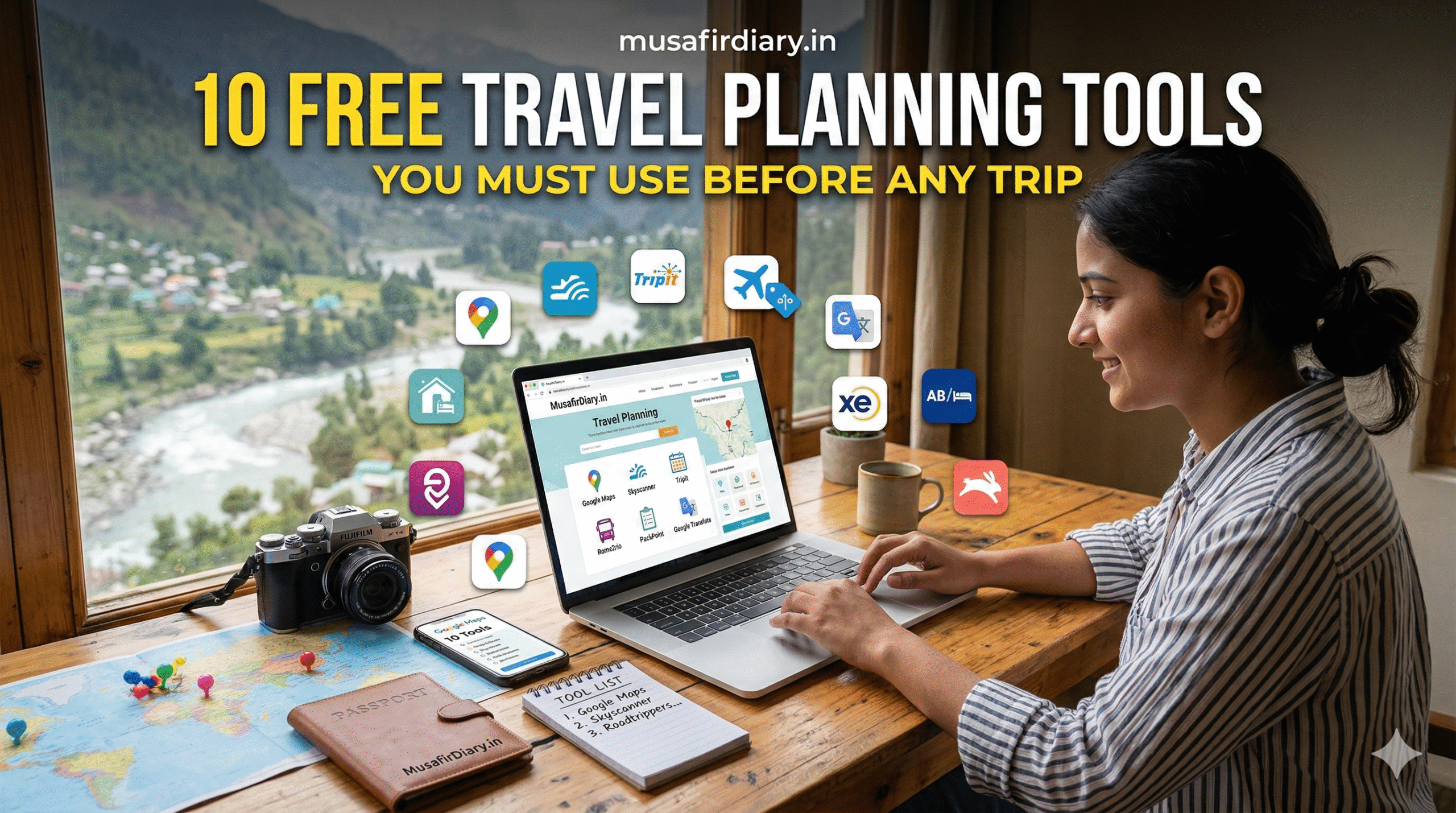 10 Free Travel Planning Tools You Must Use Before Any Trip