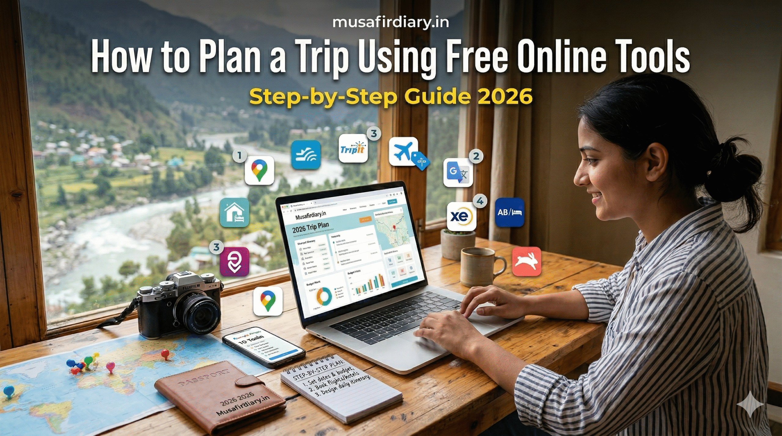 How to Plan a Trip Using Free Online Tools (Step-by-Step Guide 2026)