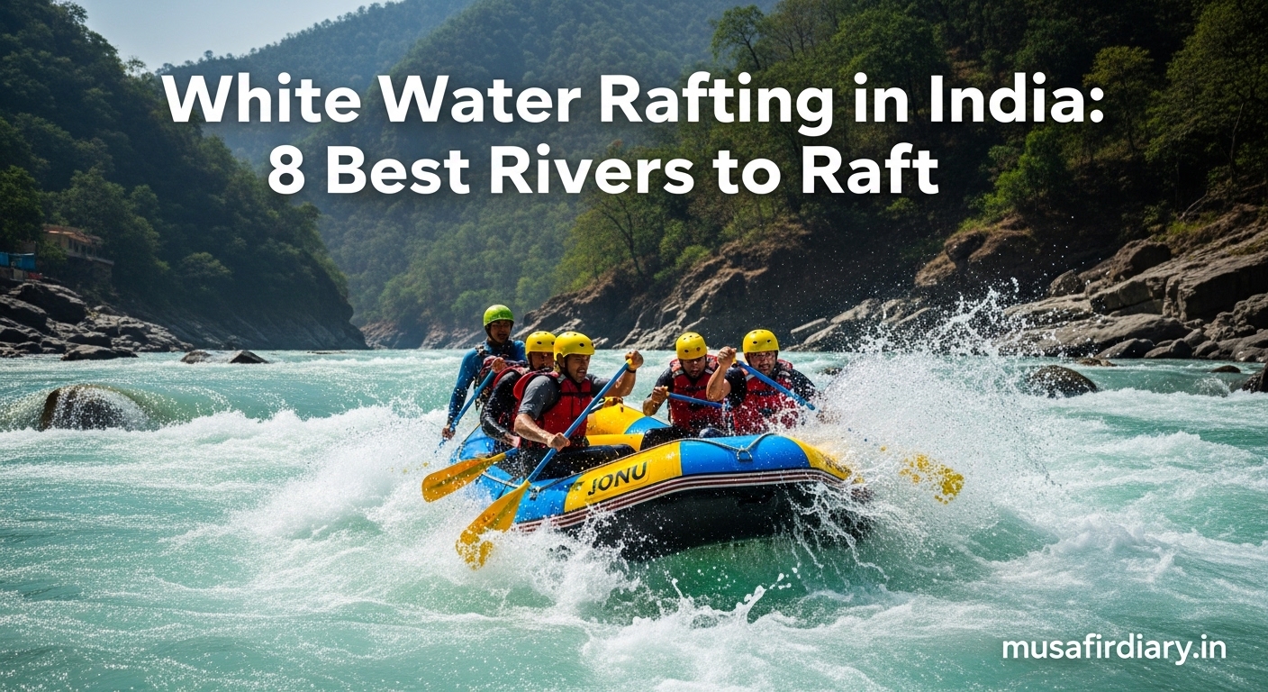 white water rafting in india