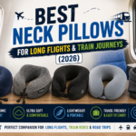 best neck pillows for long flights & train journeys (2026)